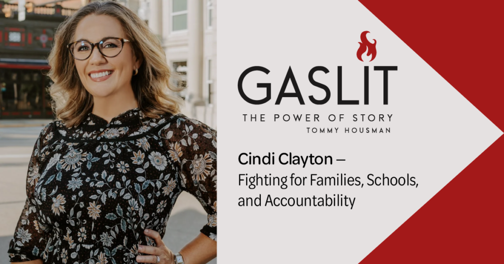 Cindi Clayton — Fighting for Families, Schools, and Accountability — original publication artwork